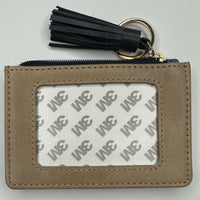 Self Finishing Butterfly Wallet - Tan/Blue
