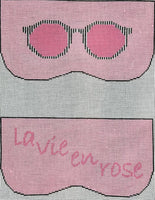 La Vie En Rose Sunglasses Case
