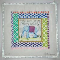 Exotic Collage - Elephant
