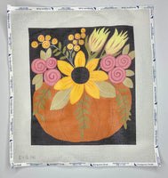 Helen with stitch guide
