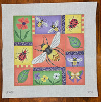 Bees & Ladybugs Patchwork
