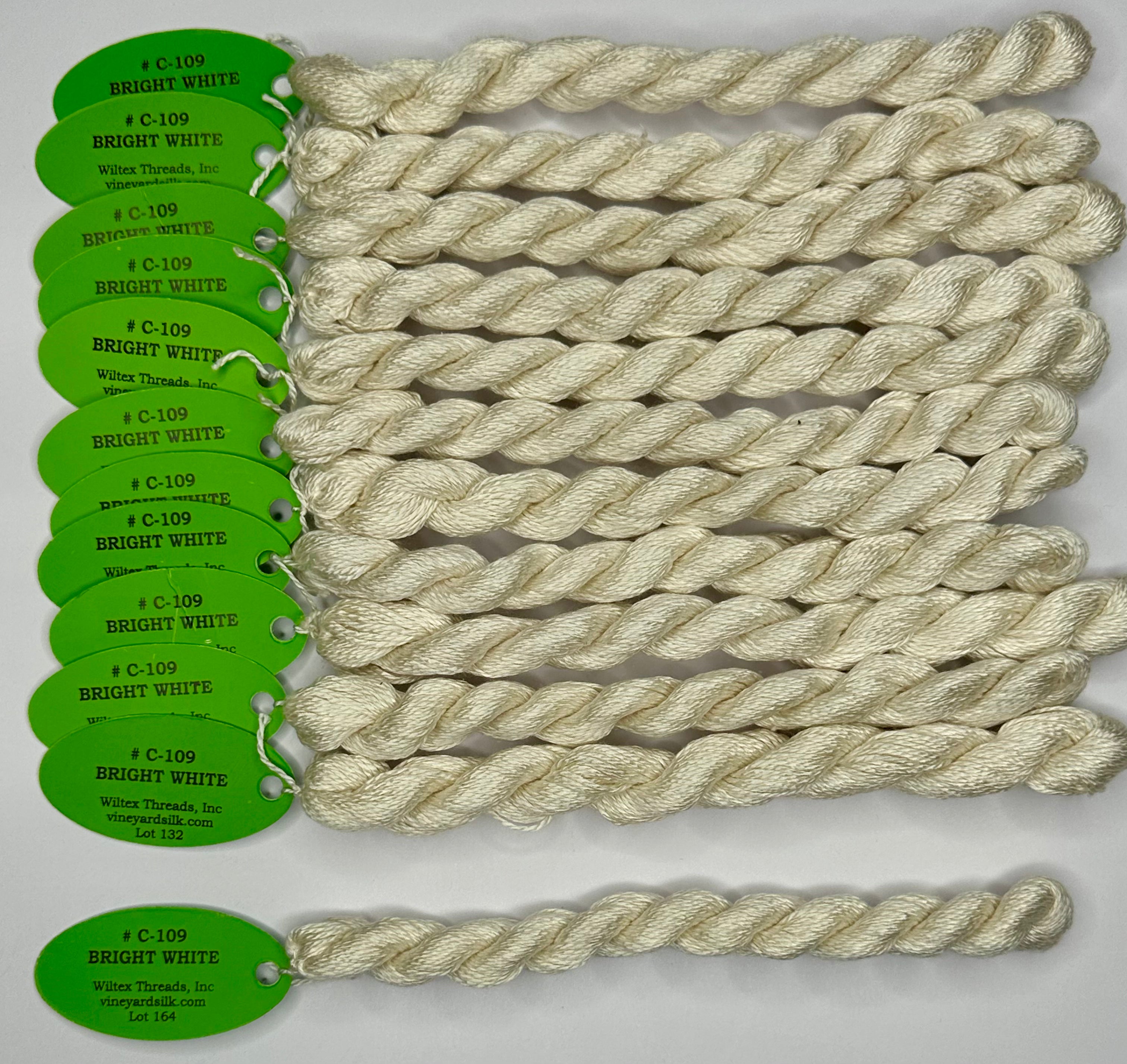12 skeins of Vineyard Silk | Needlepoint Destashing