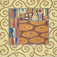 Art Deco Yellow Circles