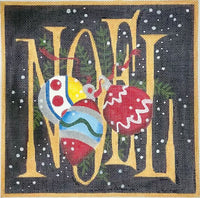 Black Noel Ornaments
