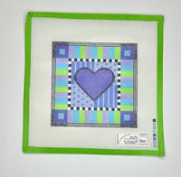 Quilted Heart Square
