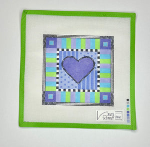 Quilted Heart Square
