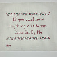 If You Don't Have Anything Nice to Say