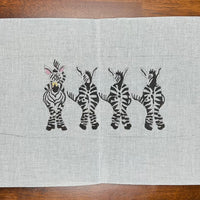 Zebra Cummerbund