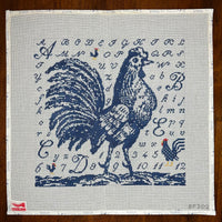 Toile Rooster Blue
