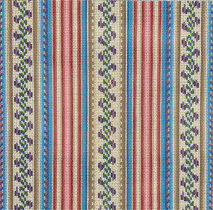 French Stripe Square Pillow / Tray