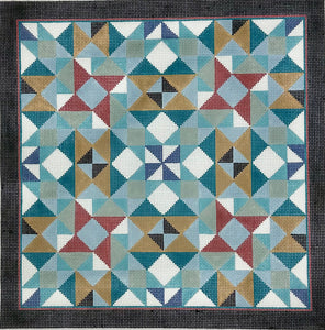 Pinwheel Cross Quilt