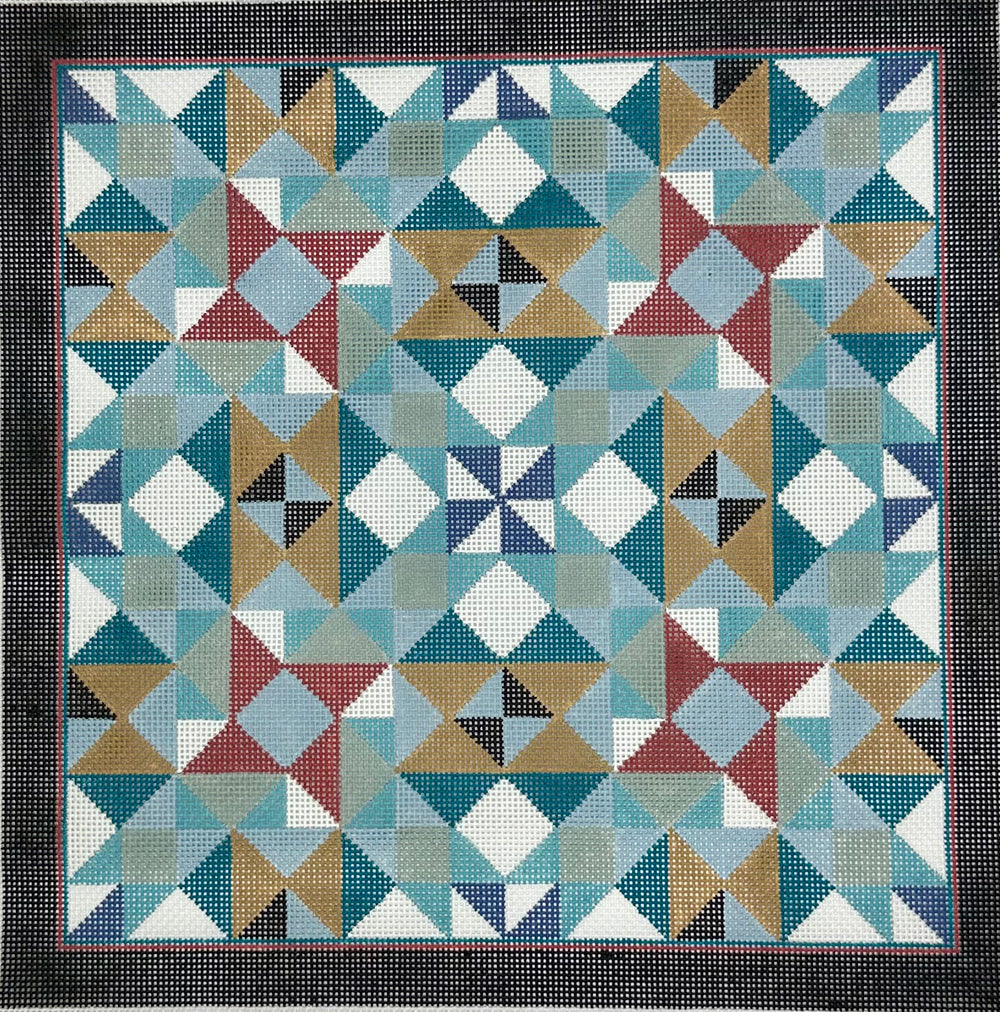 Pinwheel Cross Quilt