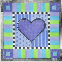 Quilted Heart Square