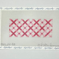 Pink Criss Cross Gingham Insert