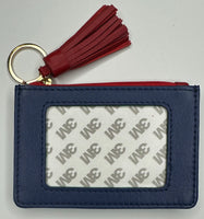 Flower Wallet - Royal/Red
