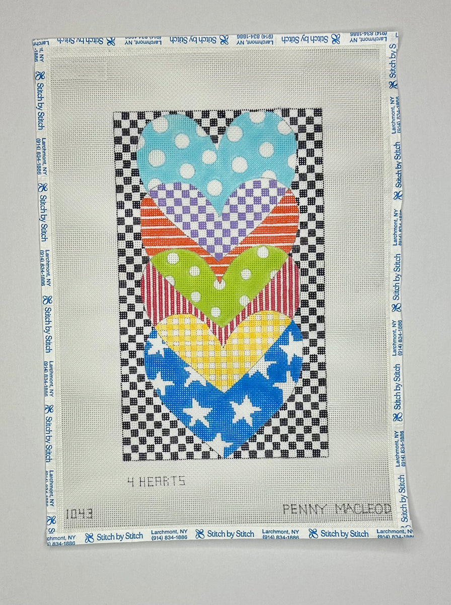 4 Hearts | Needlepoint Destashing