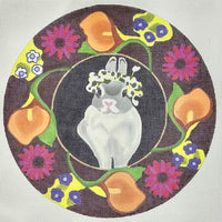Bunny w/Crown Wreath
