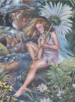 Fairy by the Stream
