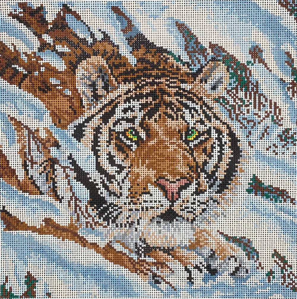 Tiger in the Snow