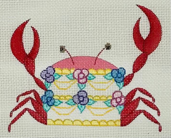 Crab Cake with stitch guide