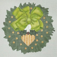 Gold Heart Wreath
