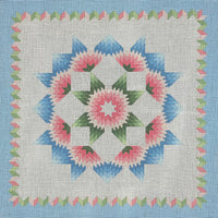 Carnation Star Quilt