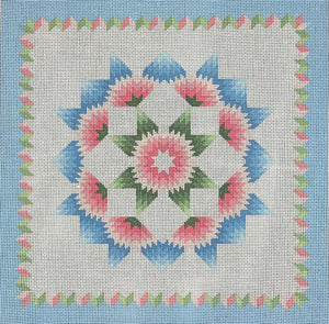 Carnation Star Quilt