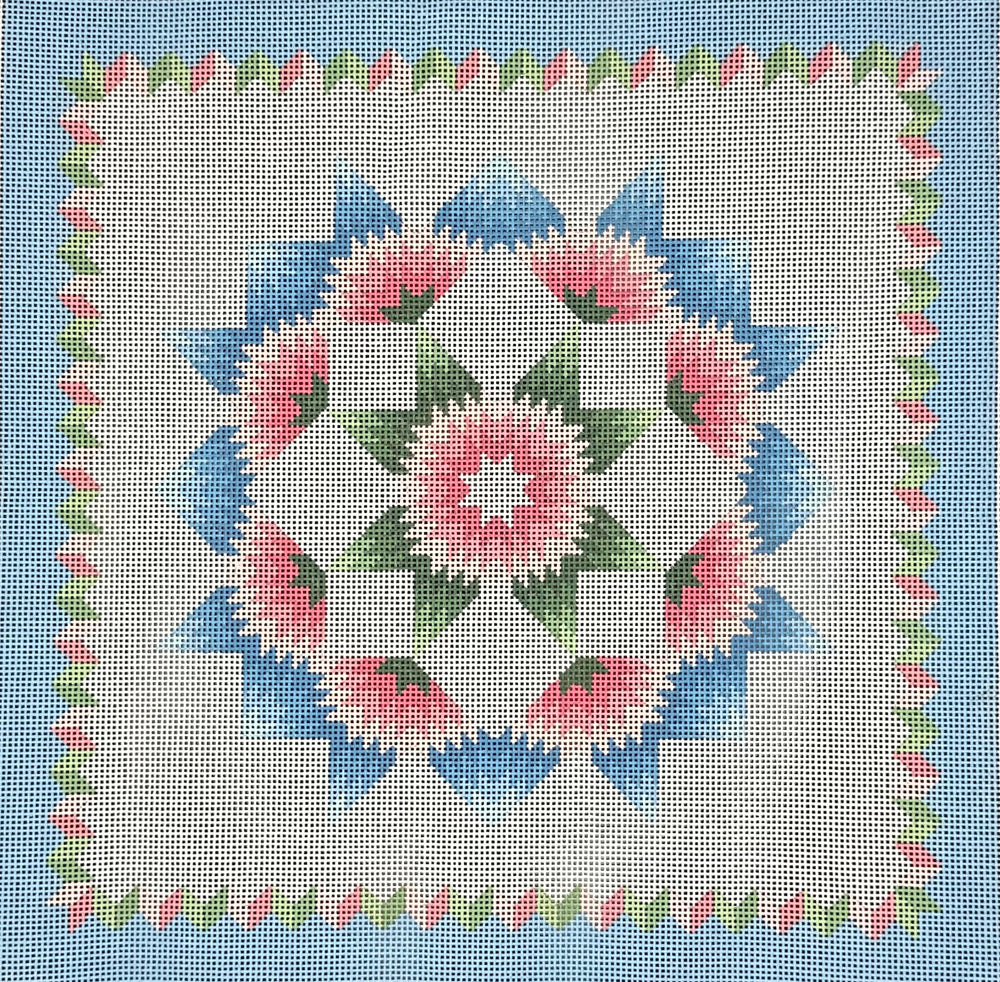 Carnation Star Quilt