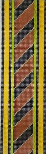 Halloween Ribbon Candy - Orange & Black Stripes
