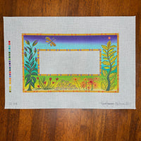 Garden Frame with Dragonfly