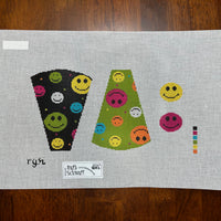 Smiley Scissor Case and Fob