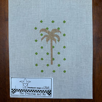 Palm Tree in Paradise with stitch guide