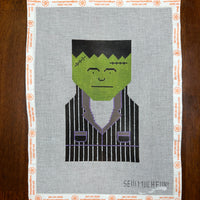 Frankenstein Groom with stitch guide