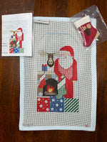 Stockings Santa with stitch guide
