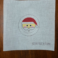 Santa Emoji with stitch guide