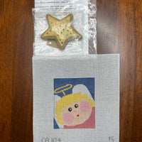 Angel Treat Bag with stitch guide