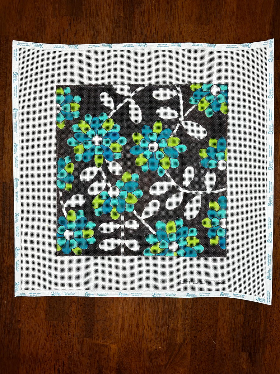 Zinnias | Needlepoint Destashing
