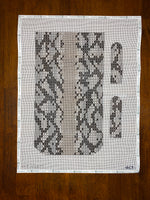 Snakeskin Trifold Clutch
