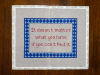 Doesn't Matter/Can't Find It
