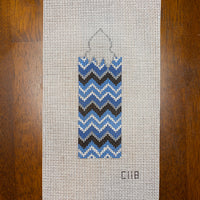 Hanukkah Candle - Chevron