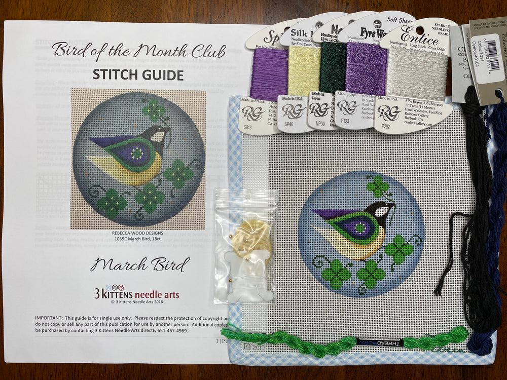 Bird of the Month Club Kit - March