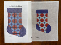 Mini Sock with stitch guide

