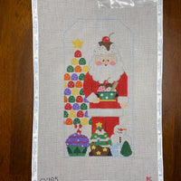 Sweet Santa Standup with stitch guide