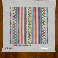French Stripe Square Pillow / Tray