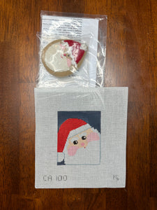 Santa Treat Bag with stitch guide