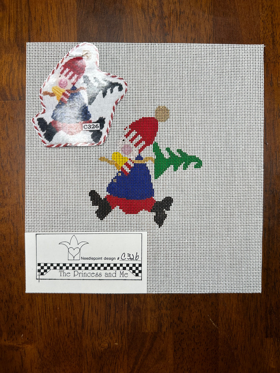 Last Tree on the Lot! with stitch guide Needlepoint Destashing