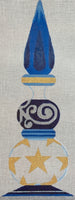 Blue Finial #1
