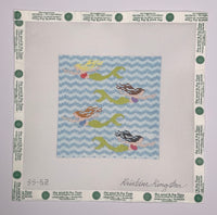 Mermaids in Waves
