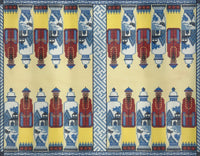 Chinoiserie Backgammon Board
