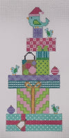 Kringle Bird Package Stack - Blue Birdy
